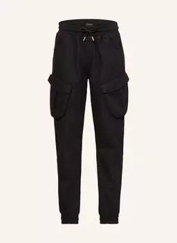 Брюки-Карго 2862 в спортивном стиле, свободного кроя. Blue Effect, черный