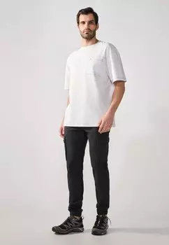 Брюки-карго 2 PACK Pier One, черный