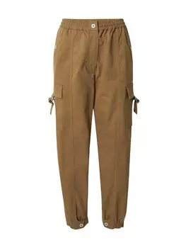 Брюки-карго 3.1 Phillip Lim Tapered Cargo Pants, коричневый