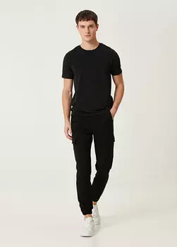 Брюки-Карго 7 For All Mankind, черный