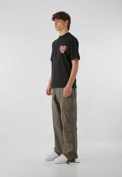 Брюки карго 9N1M SENSE, оливковый