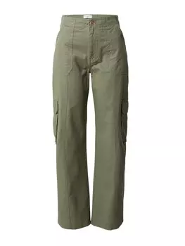 Брюки карго Abercrombie & Fitch, зеленый