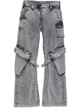 Брюки карго Acne Studios, серый