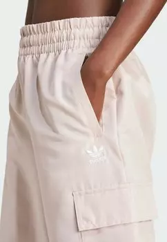 Брюки карго adidas Originals, серо-коричневые