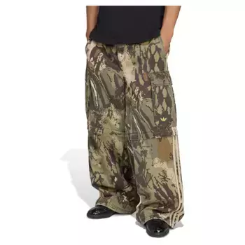 Брюки карго adidas Originals Zip-Off, зеленый