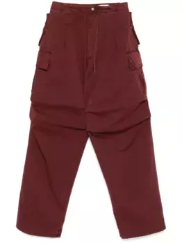 Брюки карго Alexander McQueen, красный