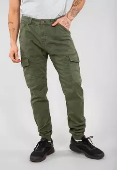 Брюки-карго Alpha Industries, цвет dark olive
