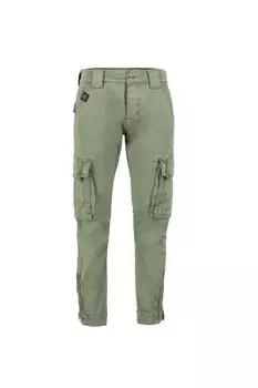Брюки карго Alpha Industries, зеленый
