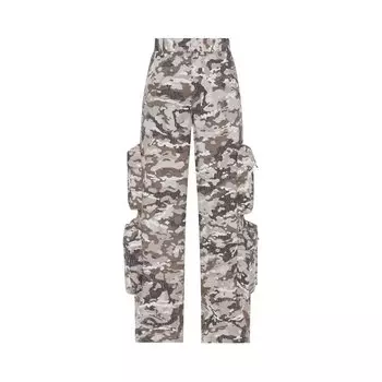 Брюки-карго Amiri Camo Baggy, зеленый камуфляж