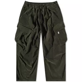 Брюки-карго Anglan Corduroy Balloon, хаки