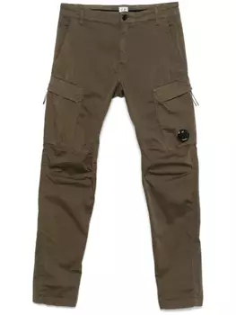Брюки карго эргономичные CP Company Sateen C.P. Company, зеленый