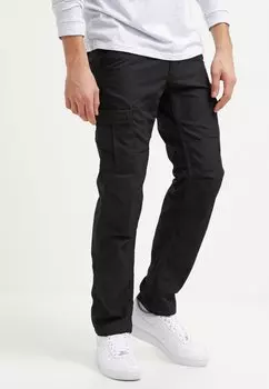 Брюки-карго Aviation Pant Columbia Carhartt WIP, цвет black rinsed