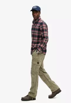 Брюки карго BAGGY Superdry, хаки