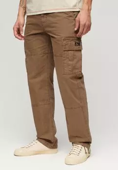 Брюки карго BAGGY Superdry, коричневый