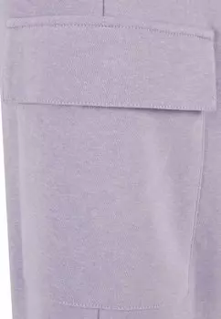Брюки карго Baggy Terry Urban Classics, пыльно-сиреневый