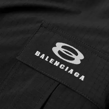 Брюки карго Balenciaga Ripstop, черный