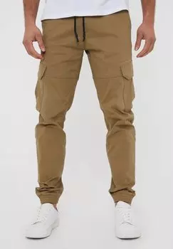 Брюки карго BELFAST Threadbare, цвет Stone