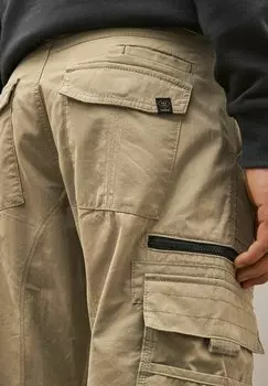 Брюки карго BELTED TECH CARGO TROUSERS RELAXED FIT Next, цвет stone brown