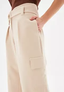 Брюки карго BELTED WITH POCKET adL, кремовый
