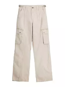 Брюки карго Bershka, кэмел