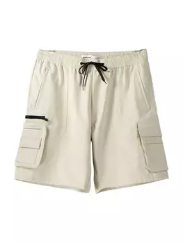 Брюки карго Bershka, песочный