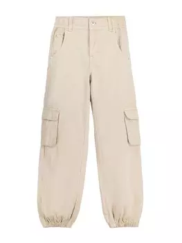 Брюки карго Bershka, песочный