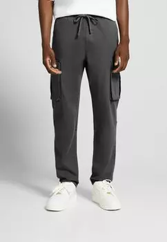 Брюки карго Bershka, серый