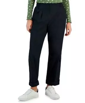 Брюки-карго без застежек Self Esteem, черный