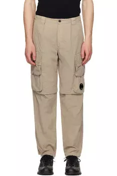 Брюки карго бежевые Flatt Nylon C.P. Company