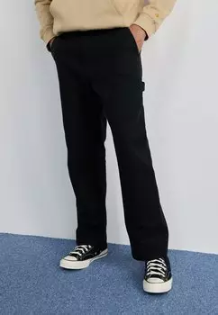 Брюки-карго BIG TIMER DOUBLE KNEE CARPENTER PANT Obey Clothing, цвет black