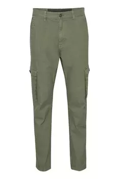 Брюки-карго BLEND Slim fit Cargo Pants, зеленый