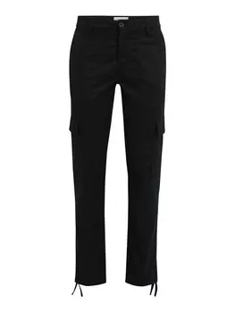Брюки-карго BLEND Tapered Cargo Pants, черный