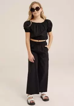 Брюки карго BLUE RIDGE WE Fashion, цвет black