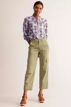 Брюки карго Boden, зеленый