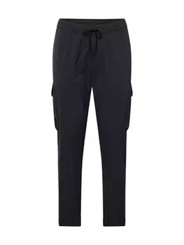 Брюки-карго BOSS Tapered Cargo Pants T_Urbanex, черный