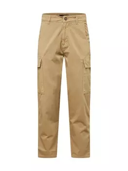 Брюки карго Burton Menswear London, темно-бежевый