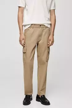 Брюки-карго Buzz Mango, бежевый