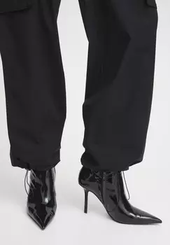 Брюки карго BYDEMETE b.young, черный деним