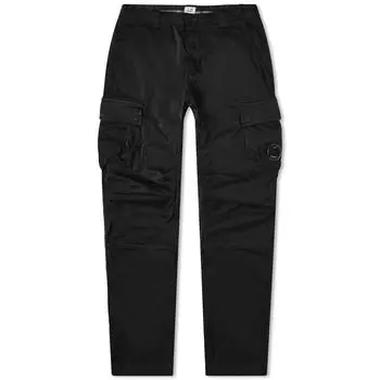 Брюки карго C.P. Company Stretch Sateen Ergonomic Lens, черный