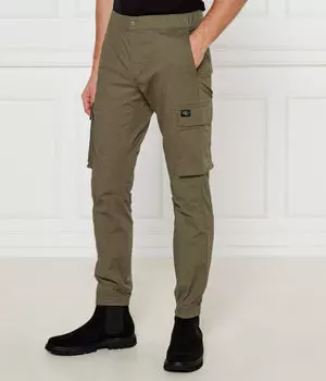 Брюки-карго Calvin Klein Jeans Slim Fit, зеленый