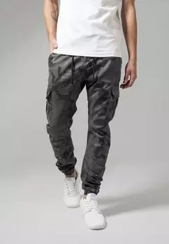 Брюки-карго Camo Jogging Urban Classics, цвет grey camouflage
