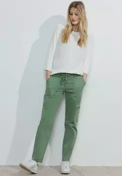 Брюки карго CASUAL FIT Cecil, зеленый