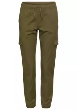 Брюки-карго Champion "Icons Twill Cuff Cargo Pant" с карманами-карго, оливковый