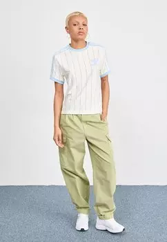 Брюки-карго Collins Pant Carhartt WIP, туманно-зеленые