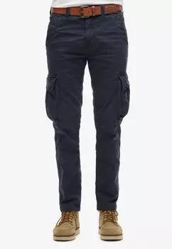 Брюки карго CORE Superdry, синий