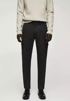Брюки карго Cronos Mango, цвет dark heather grey