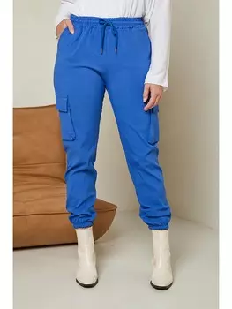 Брюки-карго Curvy Lady, синий