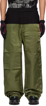 Брюки-карго цвета хаки для снега SPENCER BADU