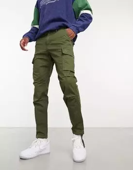 Брюки карго цвета хаки Jack & Jones Intelligence