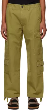 Брюки-карго цвета хаки Surplus Stüssy